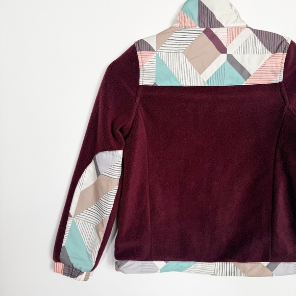 Hooey Girls M Full Zip Up Lightweight Ski Winter Sport Warm Cozy Fleece Jacket - Picture 7 of 16